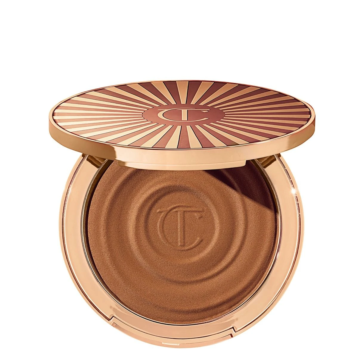 Charlotte Tilbury Beautiful Skin Sun-Kissed Glow Bronzer 6 Charlotte Tilbury Beautiful Skin Sun-Kissed Glow Bronzer - Image 4